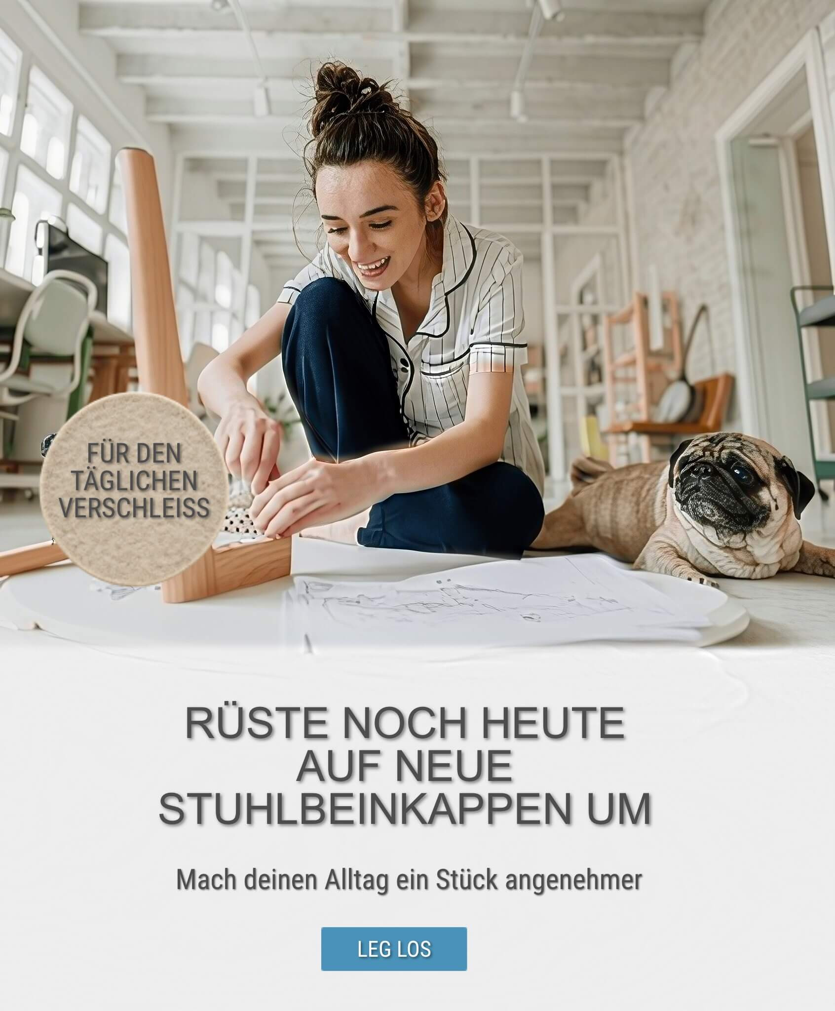 UPGRADE AUF EIN SET SCHWEDISCHE FILZGLEITER 
